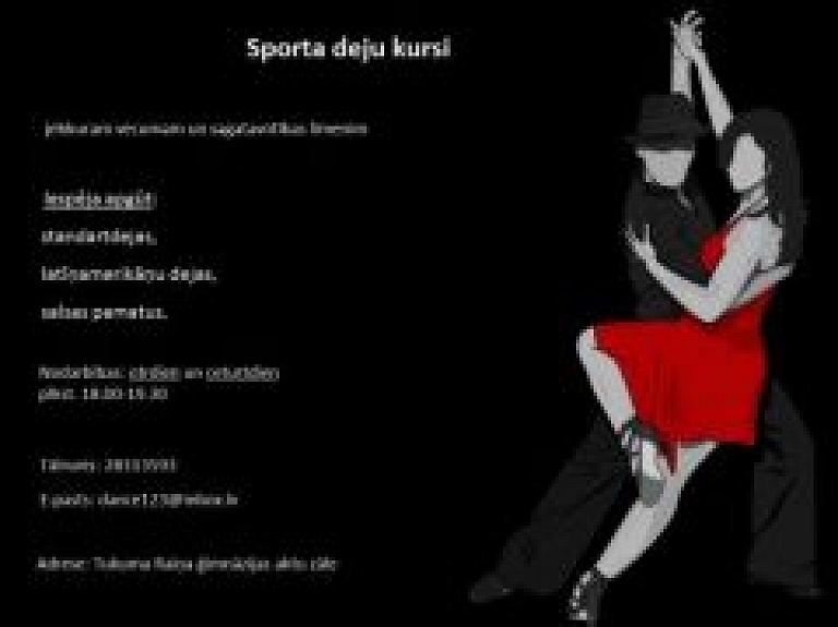 Sporta deju kursi