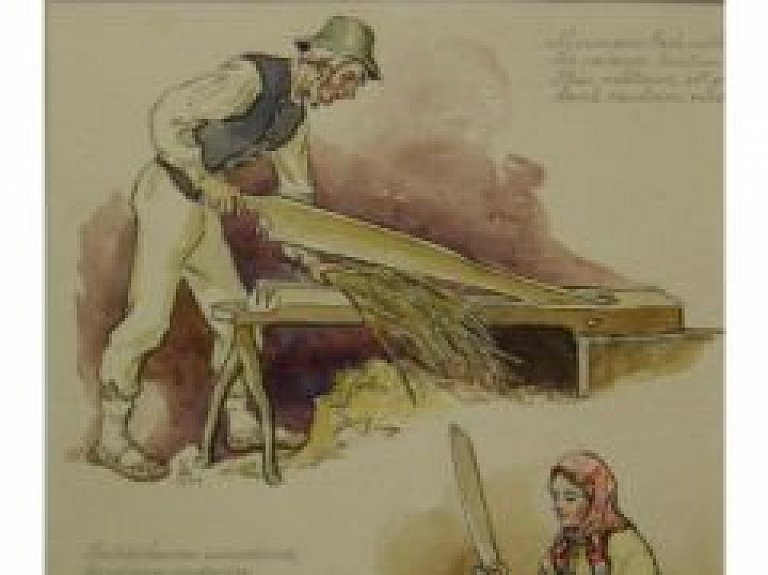 Nākošnedēļ Kuldīgas novada muzejā atklās Indriķa Zeberiņa grafikas darbu izstādi
