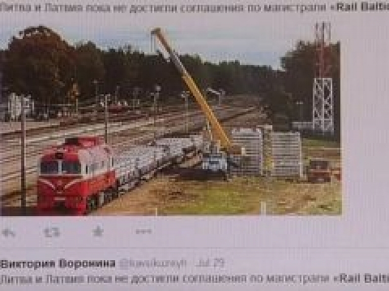 Interneta troļļus interesē arī "Rail Baltica"