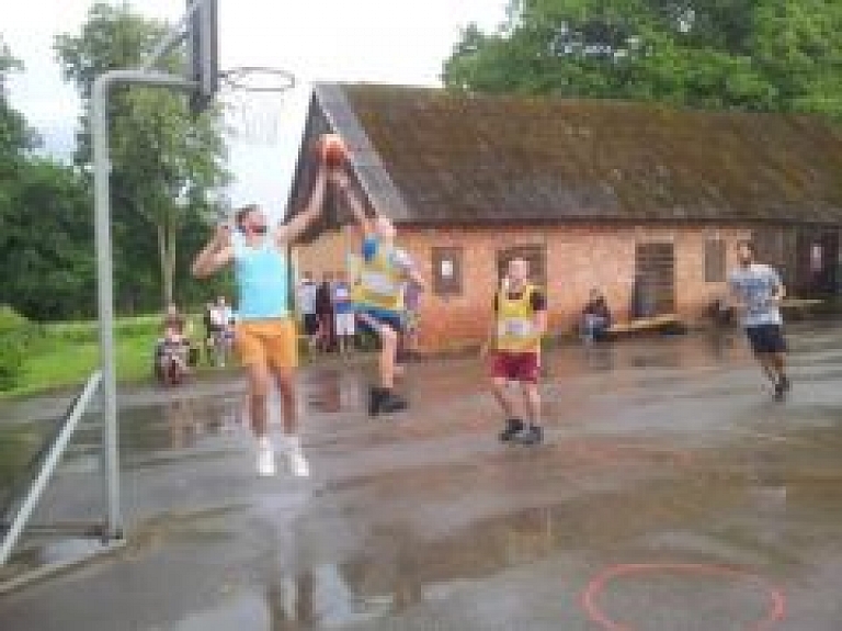 Noslēgušās Ērģemes pagasta vasaras sporta spēles