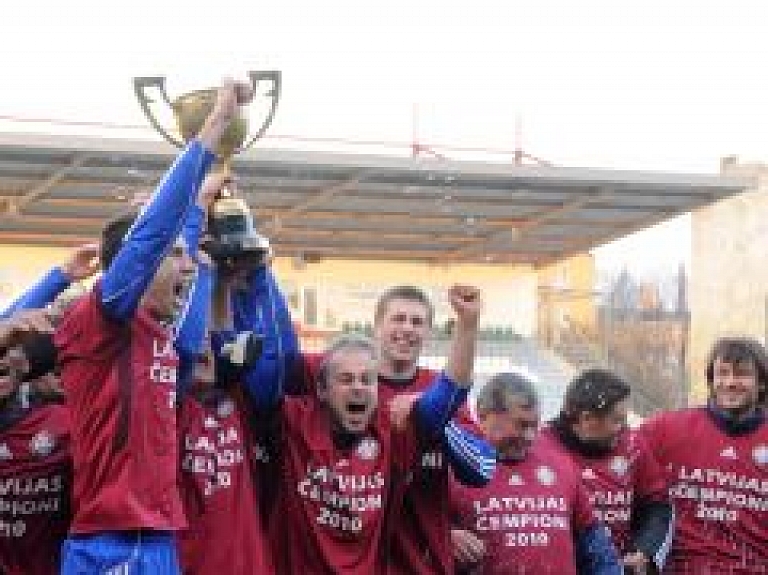 "Skonto" priekšlaicīgi kļūst par Latvijas čempionvienību futbolā
