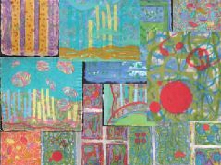 Siguldas pilsētas kultūras namā atklās Ilzes Dilānes izstādi "Krāsas papīrā"