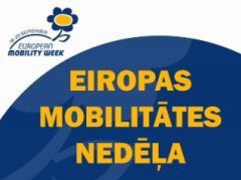 Eiropas Mobilitātes nedēļas pasākumi Rīgā (video)