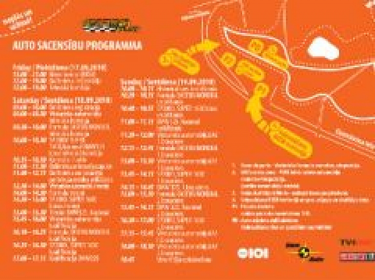 Biķernieku trasē notiek pēdējie sagatavošanās darbi sacensībām "Dzintara Volga"