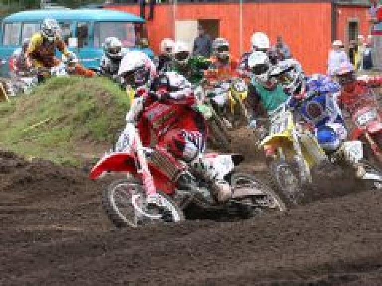 Ozolniekos noslēdzies Latvijas čempionāts motokrosā