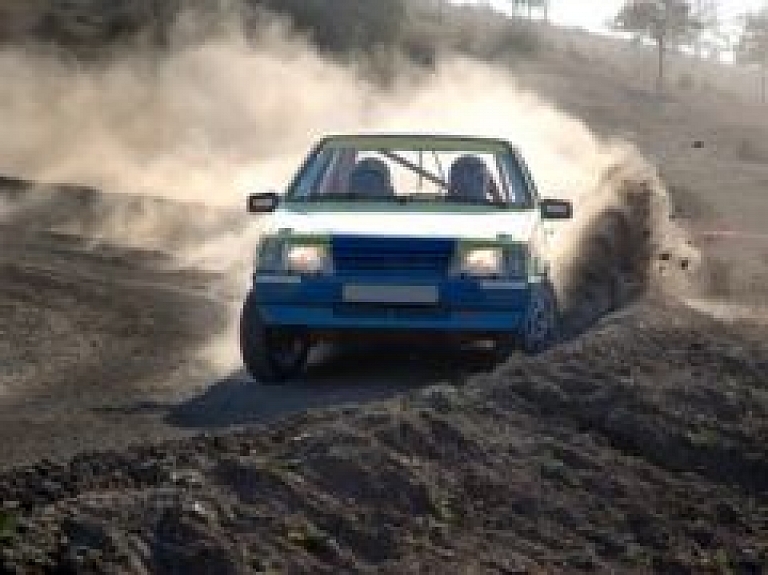 Egle/Jerums Liepājā rallijā "Kurzeme 2010" izcīna 3.vietu