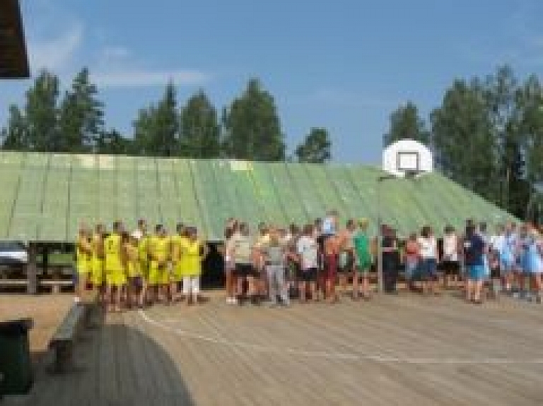 Lazdonas pagastā notika pirmās VP Vidzemes reģiona pārvaldes sporta spēles