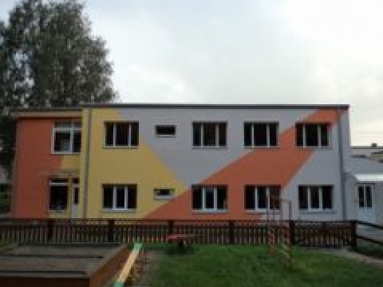 Pabeigta Valmieras PII "Pienenīte" renovācija