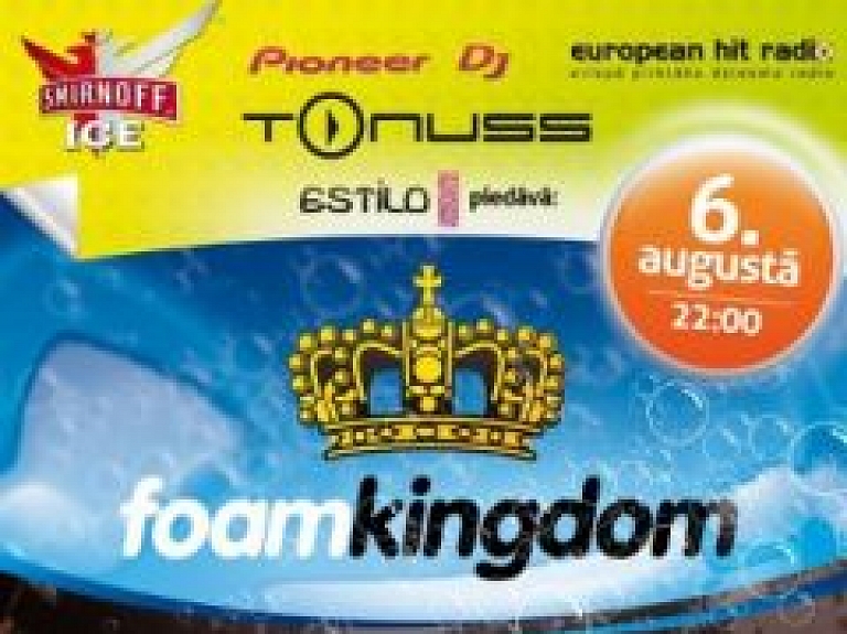 Šodien Jelgavā notiks pasākums "Foam Kingdom 2010"
