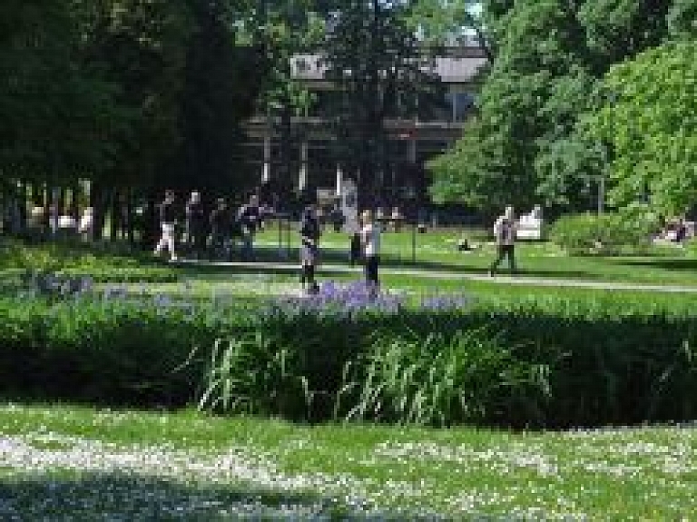 Šodien notiks pasākums "Zaļumballe Vērmanes dārzā"