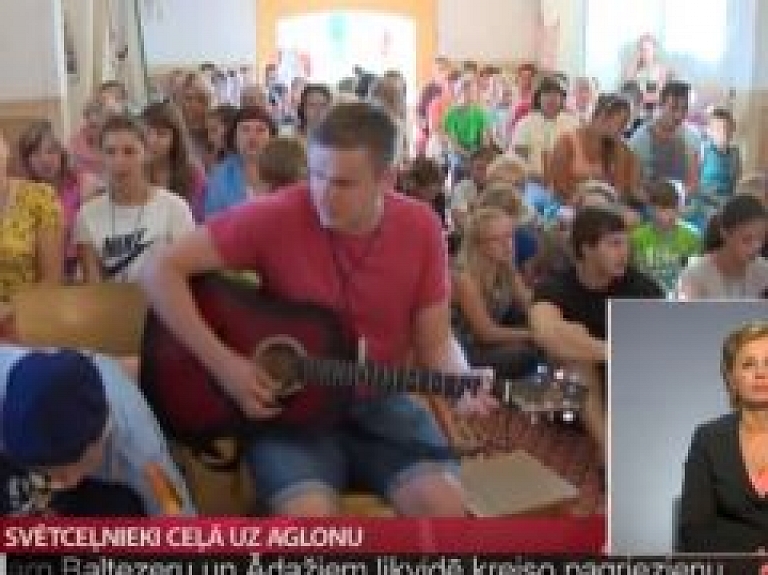 Svētceļnieki ceļā uz Aglonu