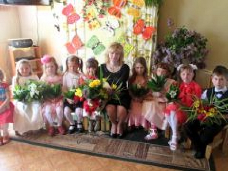 Baltinavas PII piecgadīgo bērnu grupiņas svinēja izlaidumu