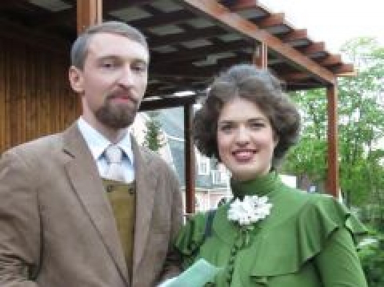 Ogres muzeja Aspazija un Rainis- vislabāk attēlotie Muzeju naktī Latvijā
