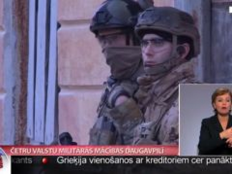 Četru valstu militārās mācības Daugavpilī