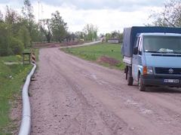 Bērzpils pagastā sakārto ūdenssaimniecību