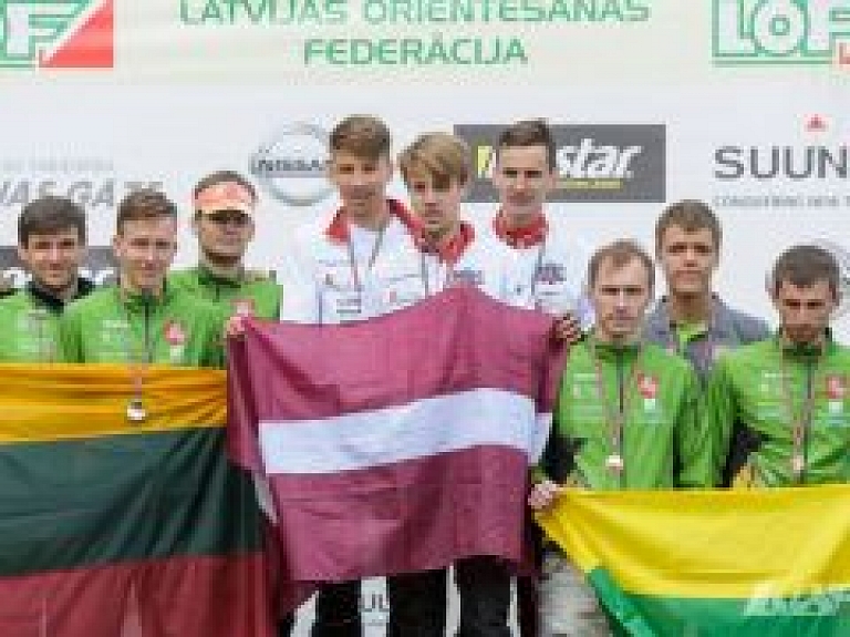 Tukumā Baltijas čempionātā orientēšanās sportā medaļas arī Latvijai