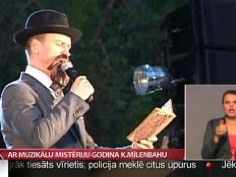 Ar muzikālu mistēriju Kandavā godina Mīlenbahu