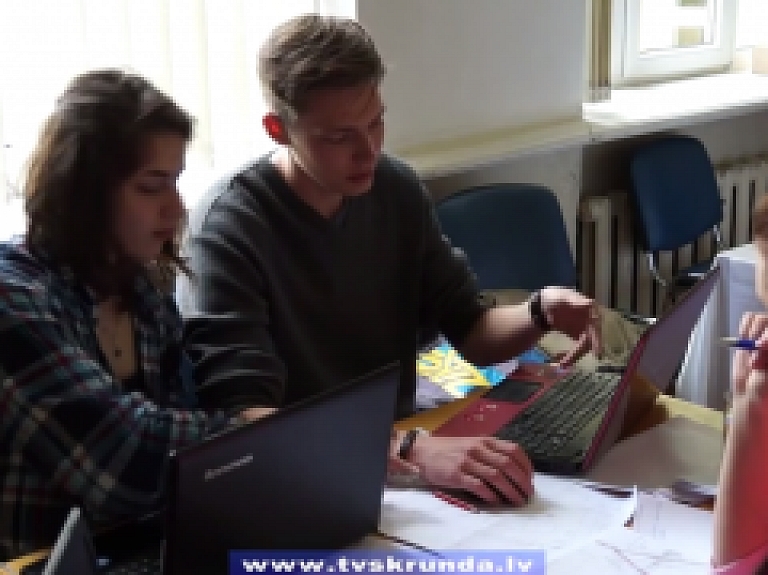 Skrundas TV: LLU studenti Skrundā izstrādā attīstības koncepciju