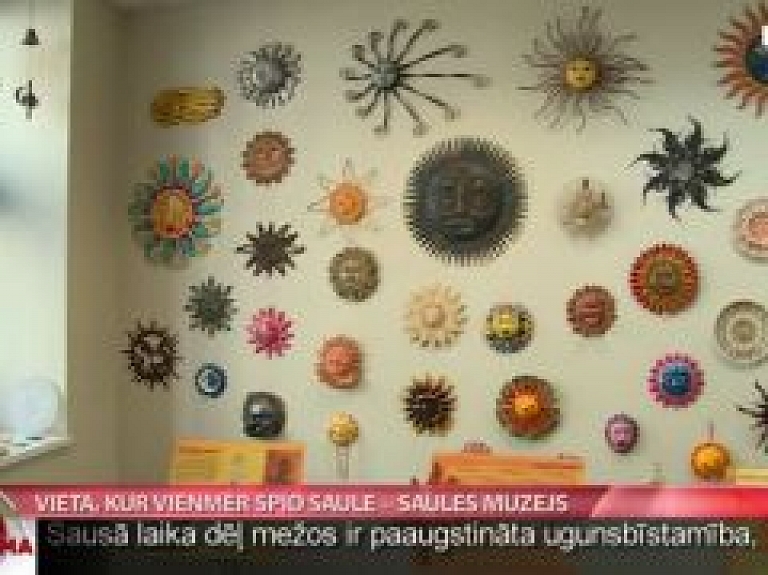 Vieta, kur vienmēr spīd saule – Saules muzejs