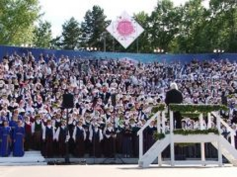 Latgales Dziesmusvētki noslēdza Daugavpils jubilejas svinības