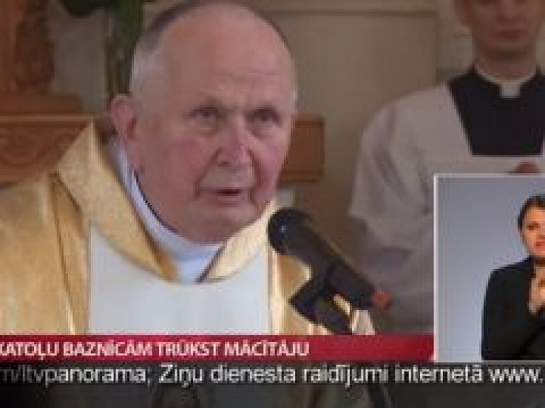 Katoļu baznīcām trūkst mācītāju