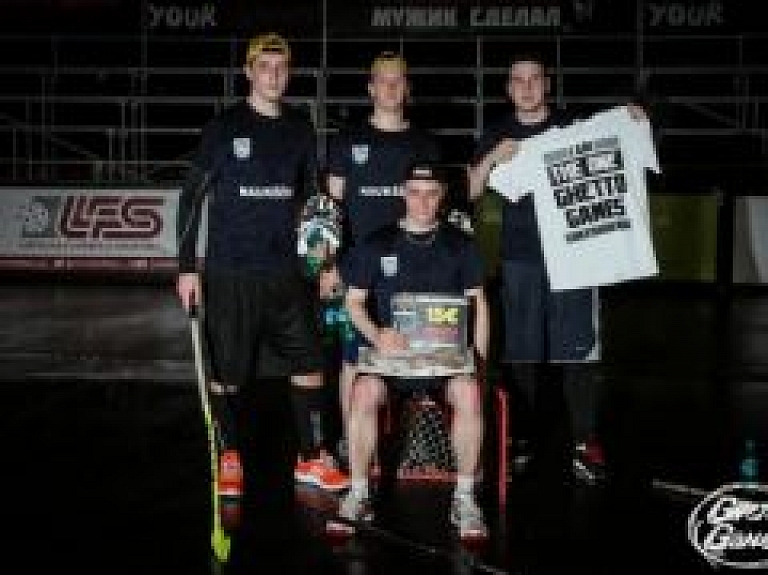 FK "Rūjas Stars" ar panākumiem startē "Ghetto Floorball" turnīrā
