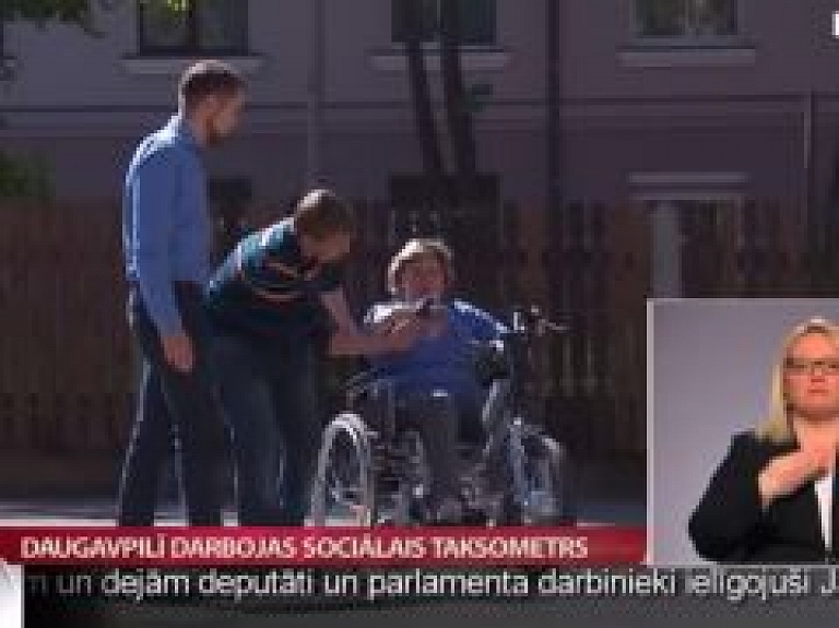 Daugavpilī darbojas sociālais taksometrs