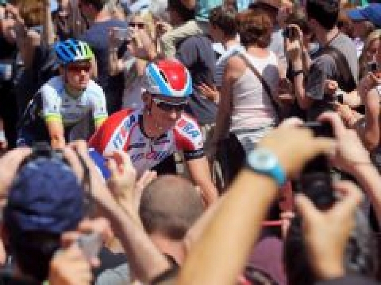 Smukulim vieta otrajā simtā Austrijas daudzdienu velobrauciena posmā