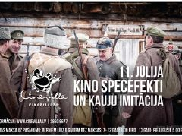 "Cinevilla" būs iespēja vērot vairāku kauju rekonstrukciju