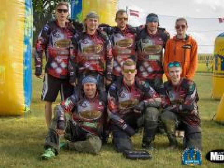 "Ogre Moto-Ski" 2.vieta Eiropā lielākajā peintbola turnīrā