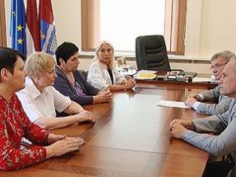 Bērnudārzu vadītāji tiekas ar Daugavpils pilsētas pašvaldību