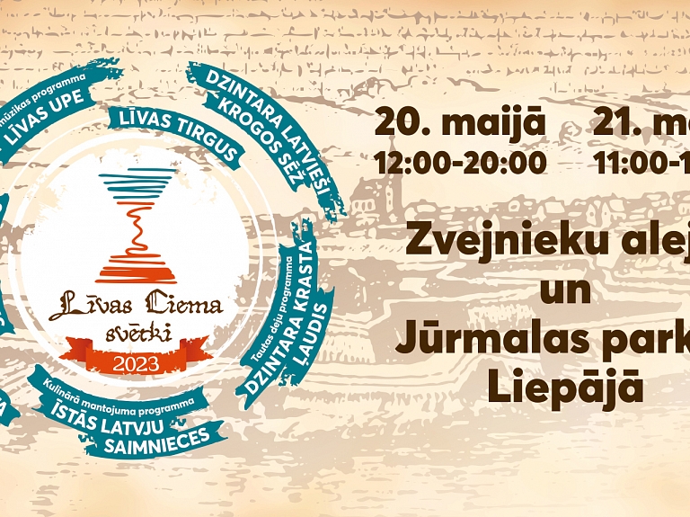 20. un 21. maijā Liepājā norisināsies "Līvas ciema svētki 2023"