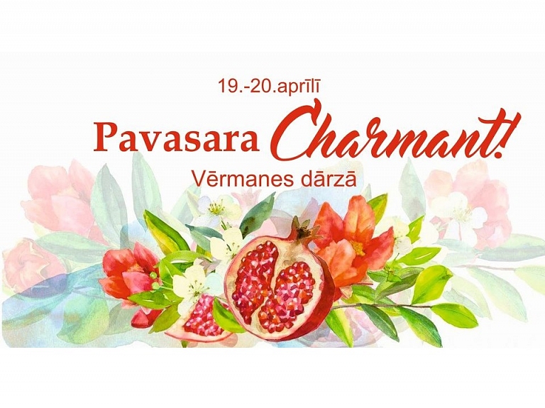 19. un 20. aprīlī Vērmanes dārzā norisināsies Šarmantais pavasara svētku tirdziņš