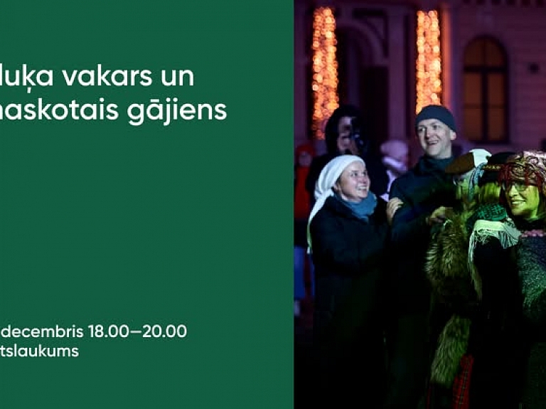 Vecrīgā norisināsies tradicionālais Bluķa vakars un maskotais gājiens