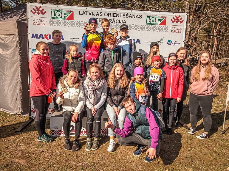 Mežaparkā notiks Latvijas Skolu orientēšanās kauss 2023