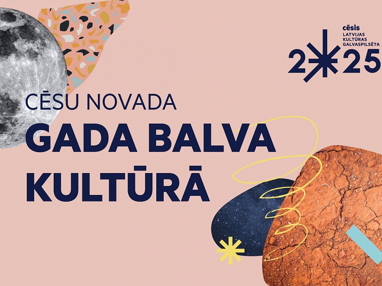 Aicina pieteikt spilgtākos kultūras notikumus un personības Cēsu novada Gada balvai kultūrā