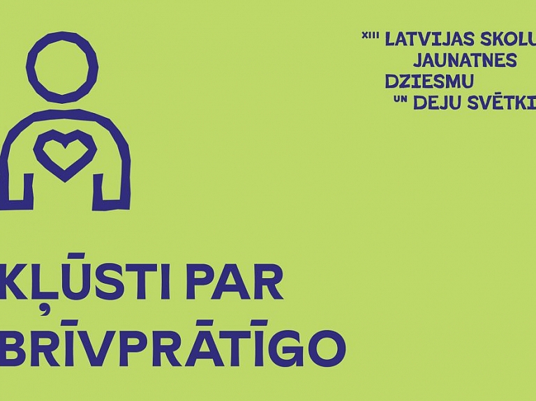 Aicina pieteikties brīvprātīgajam darbam Skolu jaunatnes dziesmu un deju svētkos