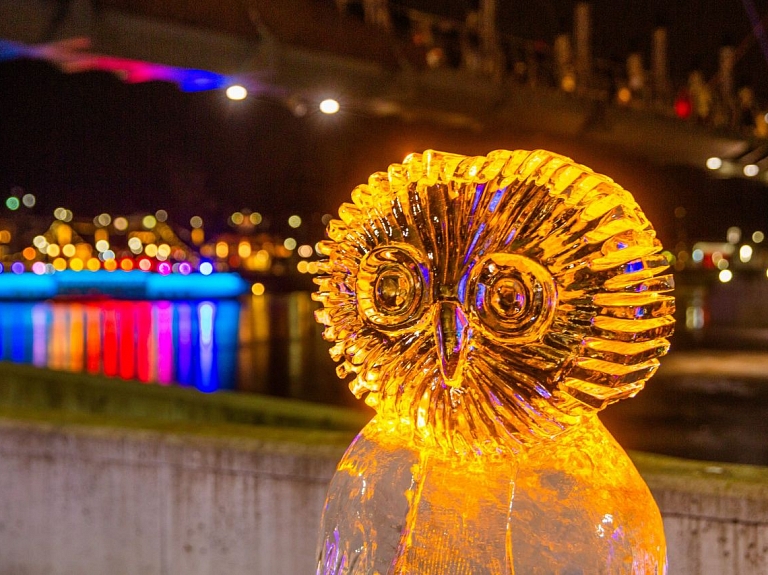 Jelgavā norisināsies 26. Starptautiskais Ledus skulptūru festivāls