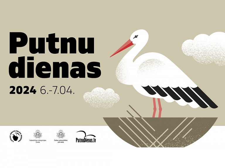 Aprīļa pirmajā nedēļas nogalē norisināsies Putnu dienas; daudzviet Latvijā notiks aizraujoši pasākumi