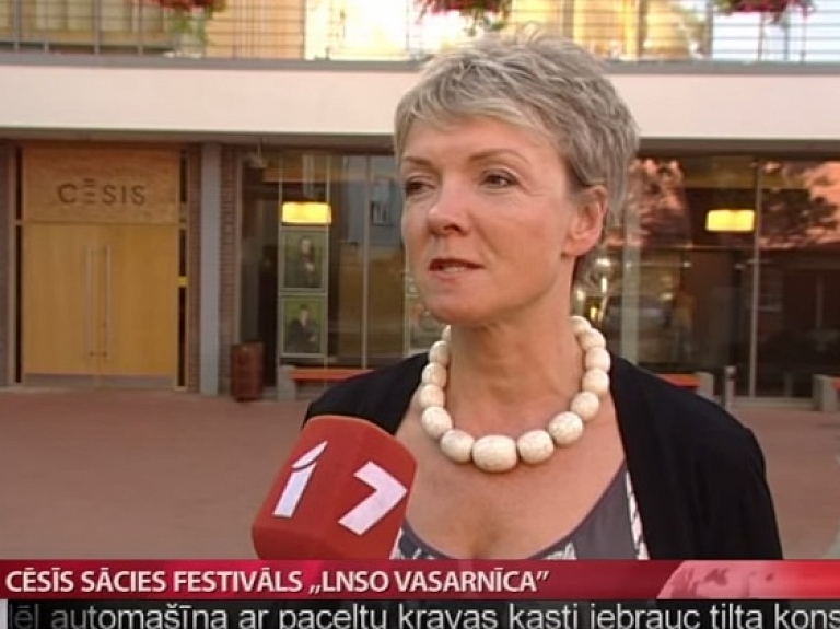 Cēsīs sācies festivāls "LNSO vasarnīca"

