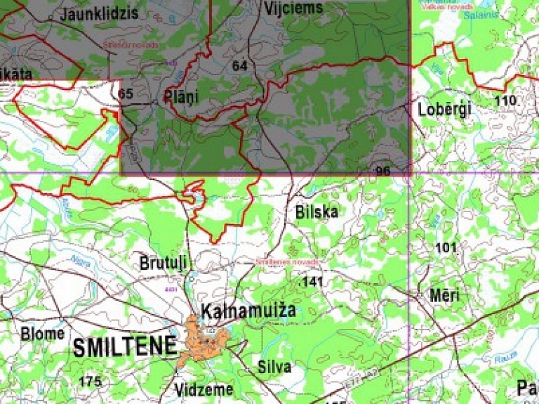 Latvijas Ģeotelpiskās informācijas aģentūras darbinieki veiks lauku apsekošanas darbus Bilskas pagastā 

