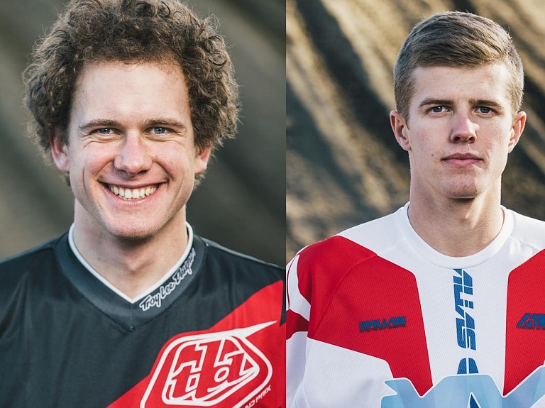 "MX Moduls" sportisti Dāvis Ivanovs un Matīss Karro pārstāvēs Latviju Nāciju kausā motokrosā

