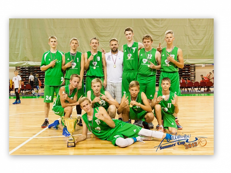 Valmierā noslēdzies jauniešu basketbola turnīrs "Valmiera Summer Cup 2015"
