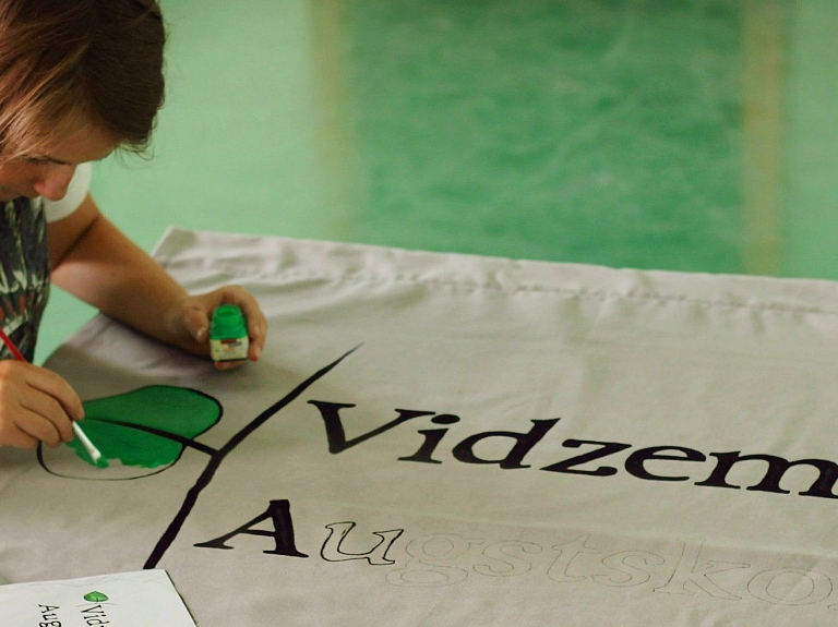 Vidzemes Augstskolas jaunā vimpeļa dizainu rada augstskolas studente 

