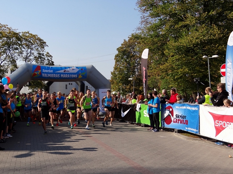 Līdz nedēļas beigām var pieteikties dalībai Valmieras maratonā

