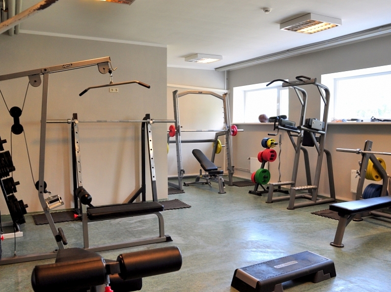 Carnikavas trenažieru zālei jauns aprīkojums
