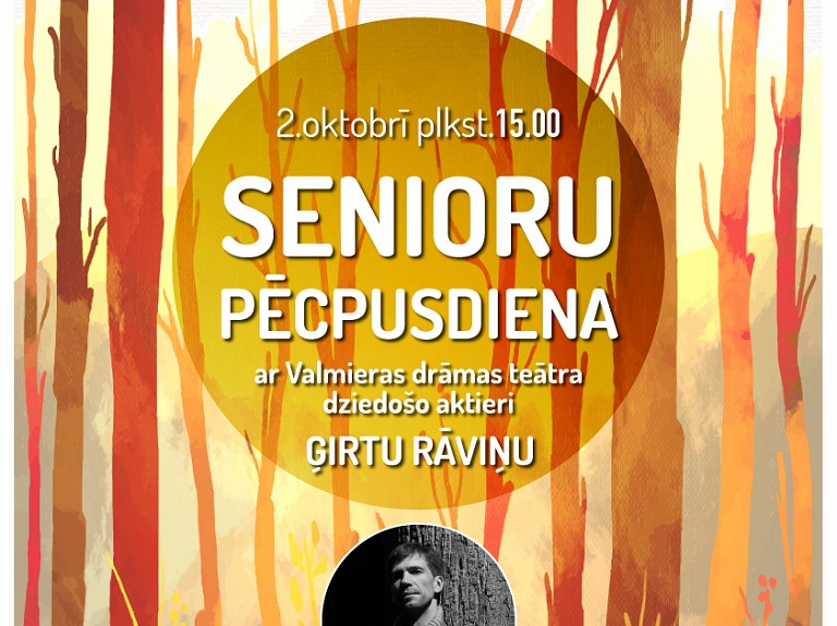 Smiltenē norisināsies Senioru pēcpusdiena

