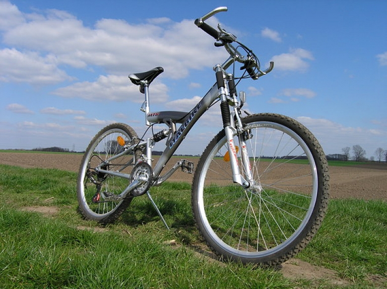 Aucē tiek organizēts velobrauciens

