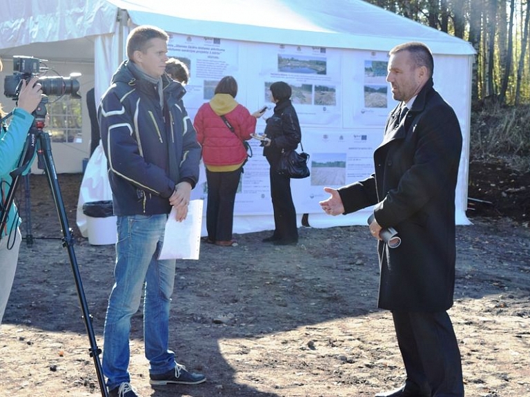 Valsts vides dienests iedvesmots pabeigt Inčukalna gudrona dīķu projektu