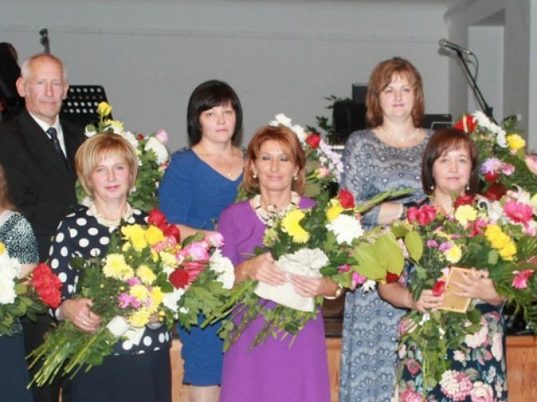 Viļakas novadā sumina pedagogus 